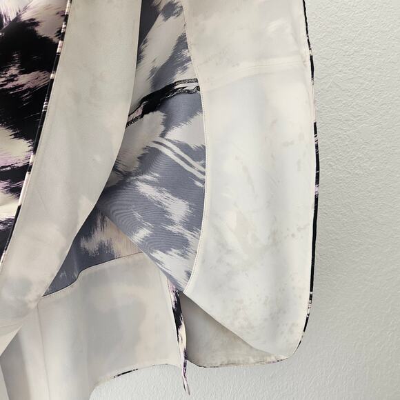 3.1 Phillip Lim x RTR Abstract Daisy Layered Skirt with Slit Size 4 - Picture 8 of 14